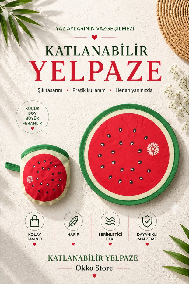 Pratik Katlanabilir Yelpaze
