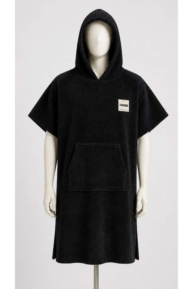 Welsoft Hooded Poncho – 10 - 16 Years Old Children and Teenagers Towel Poncho -Defoludur