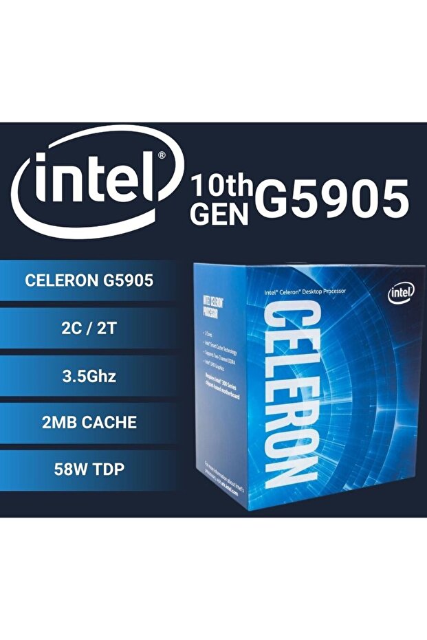 Celeron G5905 3500 GHz - Socket 1200 - procesor BOX - 2