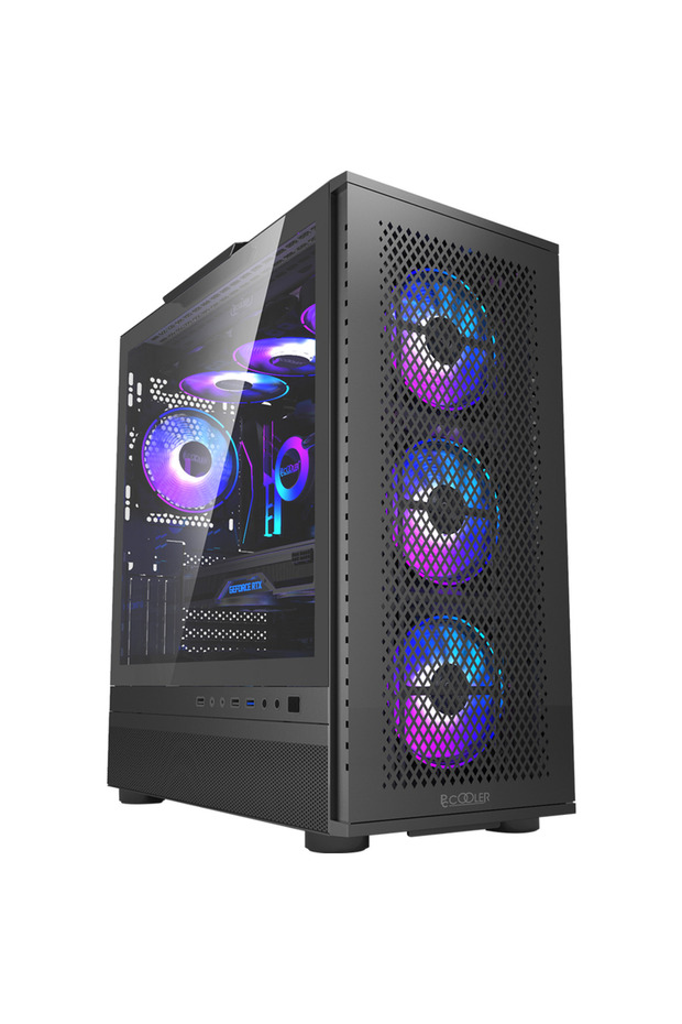 ME200 MESH BK ARGB LED No source