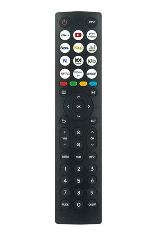 EN2U36 Replacement Remote Control for 32" and 40" Smart TV Models 32A4KAU and 40A4KAU