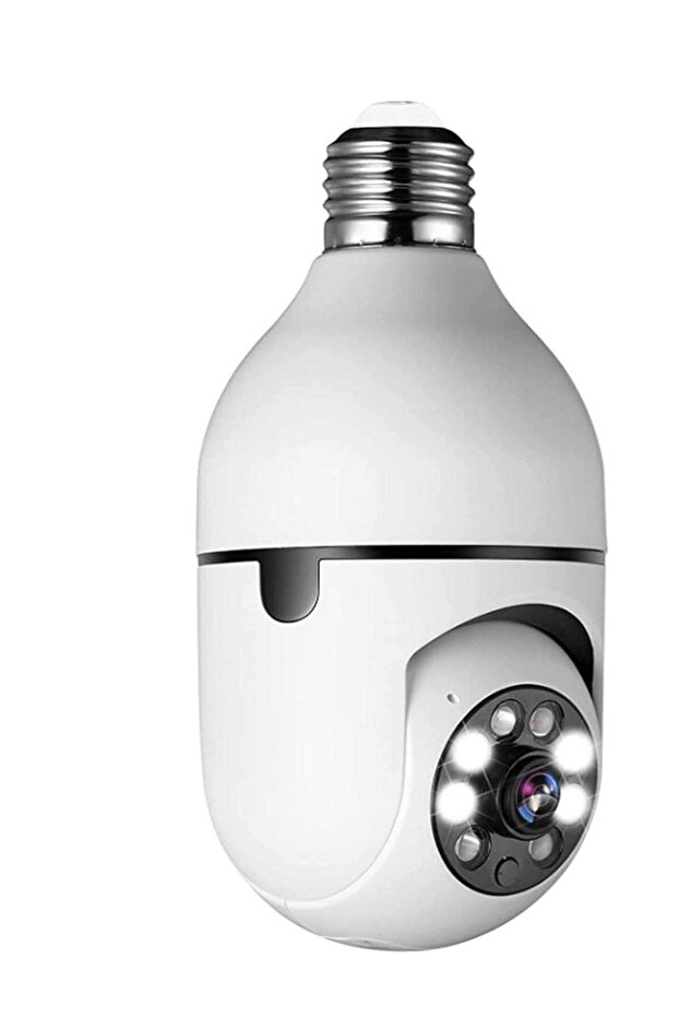 Tilt Security Light Camera V380 130W dpi Smart Wireless WIFI Full Color Bulb Camera