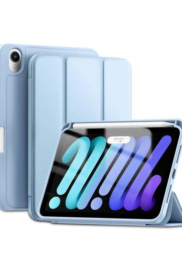 iPad Mini 7 Case 2024 (A17 Pro) for 7th/6th Gen 8.3 Inch iPad - Sky Blue