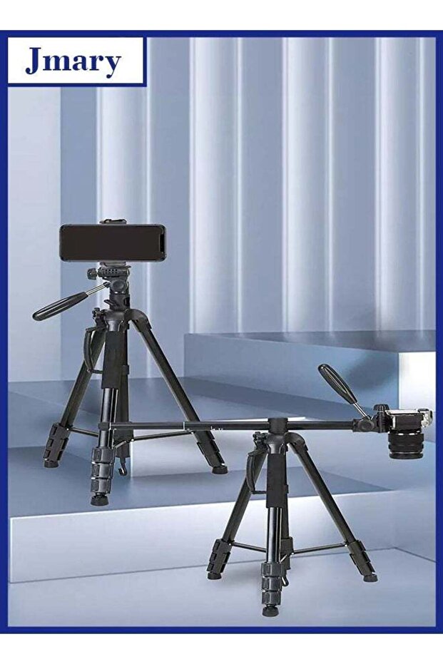 KP-2294 Multifunctional Professional Tripod – Multi-Angle Adjustable Aluminum Camera Stand