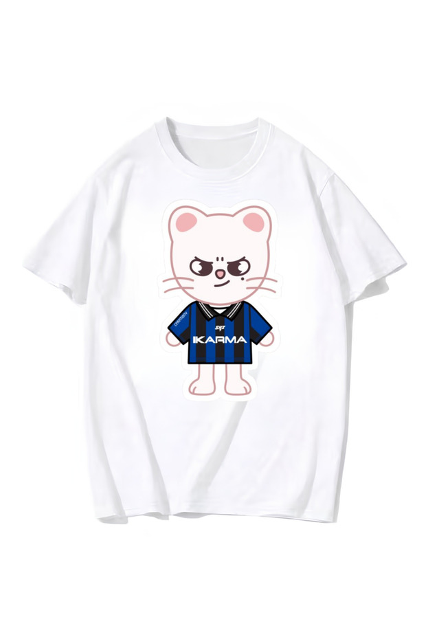Stray Kids Skzoo Karma Printed Unisex Oversize T-Shirt