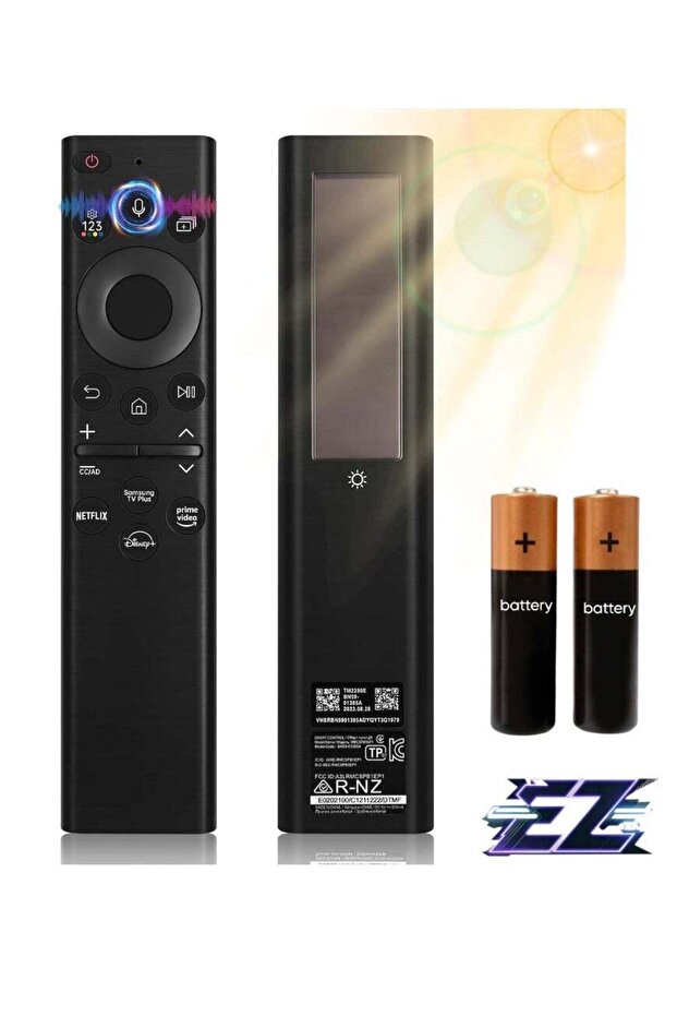 BN59-01385A Solar Powered Remote Control for Samsung Frame TV & Neo LED Smart TVs (2021-2023)