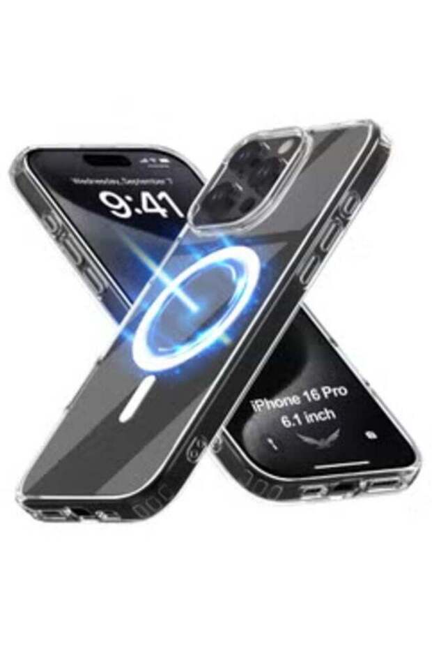 iPhone 16 Pro 6.3 inch MagSafe Case – Slim, Clear, Military-Grade Protection with Wireless Charging Support