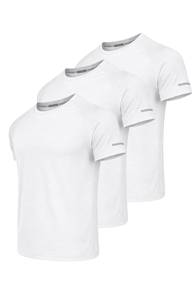 3-Pack of Quick-Dry Athletic Technical Sports T-Shirts