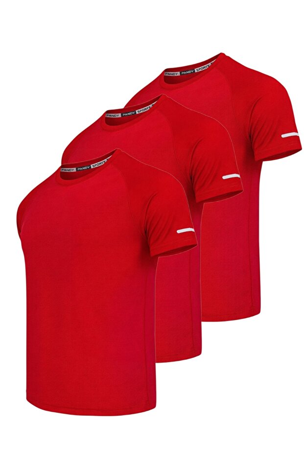 3-Pack of Quick-Dry Athletic Technical Sports T-Shirts