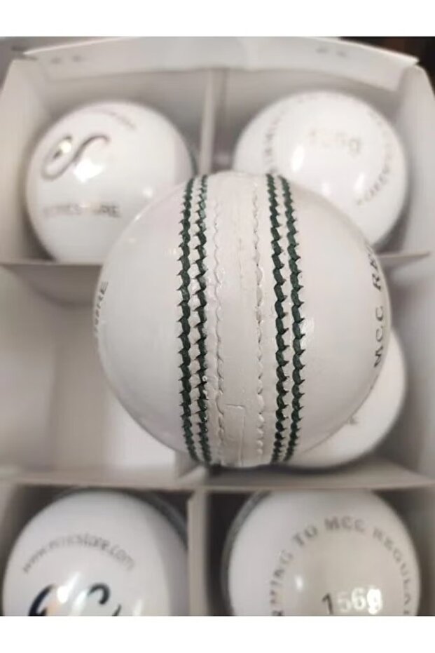 Premium Cricket balls White Box of Six