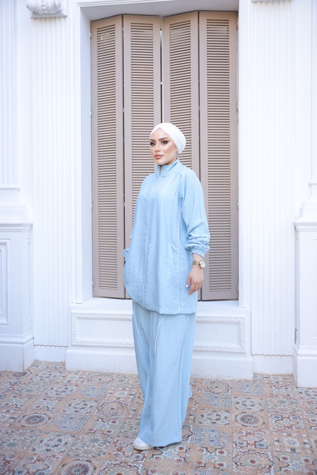 Women's Hijab Tracksuit Set