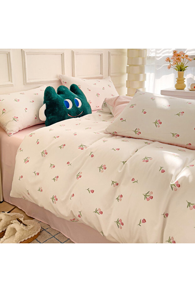 set 150*200CM Yujinxiang 3-piece Knitted And Washed Double-layer Yarn Set Including One Quilt Cove
