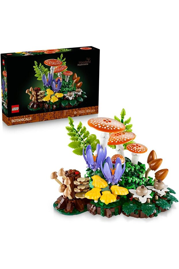 Botanicals Woodland Mushrooms, 806 Pieces