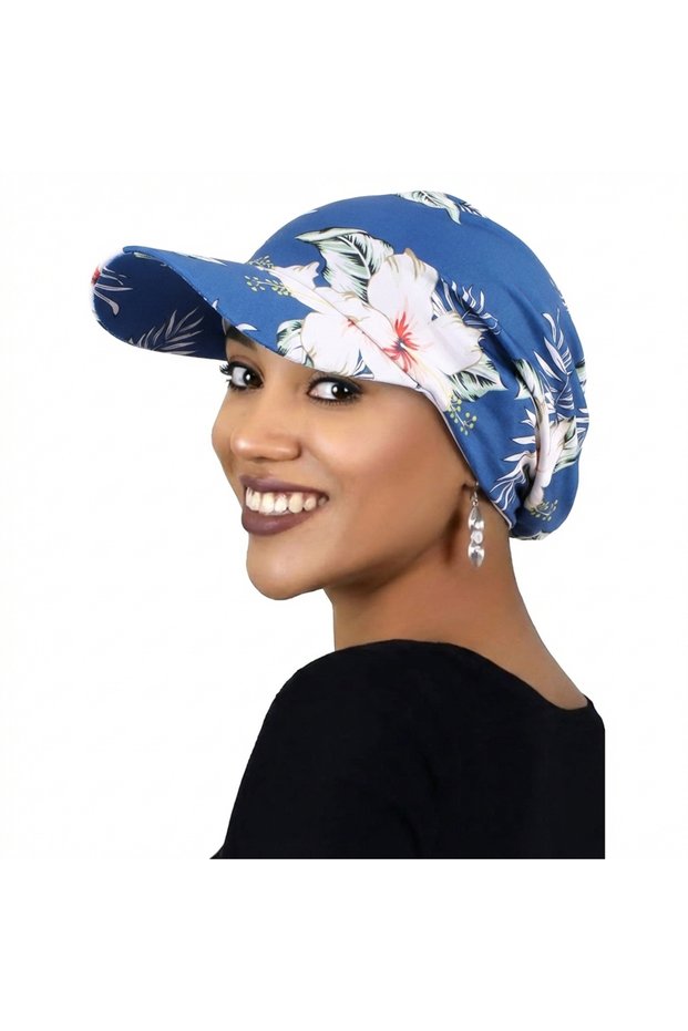 One Size BLBH Women Stylish Baseball Caps Head Turban Hat with Visor Anti-UV Sun Protection Outdoor