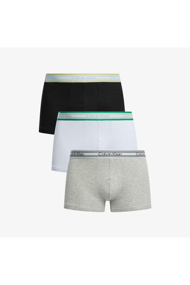 Trunk 3'lü Erkek Mor Boxer