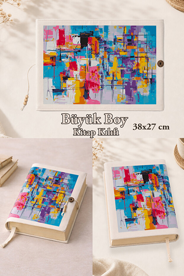 Dreamscape Collection | 38X27 cm Large Book Cover | Rahle Size Compatible