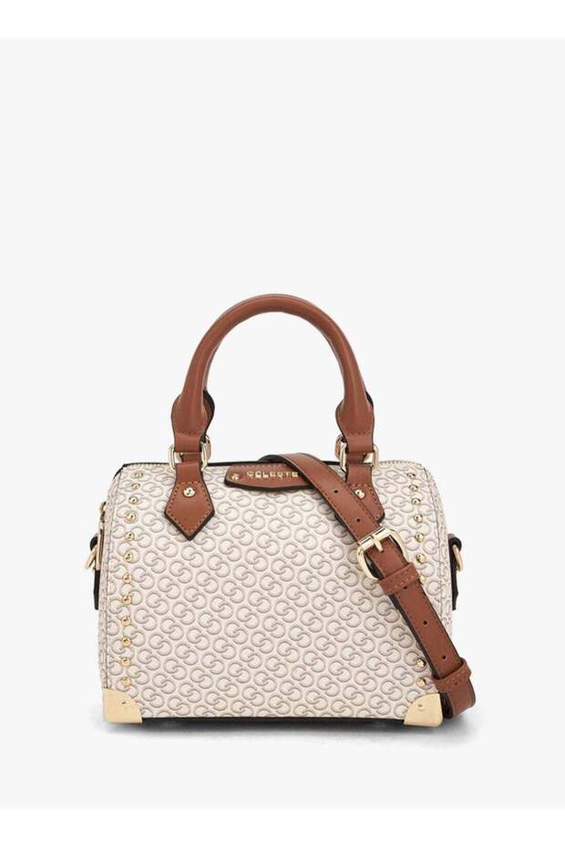 Textured Crossbody Bag With Adjustable Strap