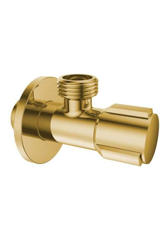 Milano Omega Angle Valve English Gold For Bathroom Toilet Bidet Shower - Made In China