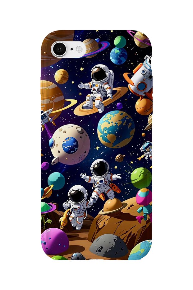 iPhone 7 Compatible Printed Transparent Phone Case | Collection: Cosmicwhisper Skyset