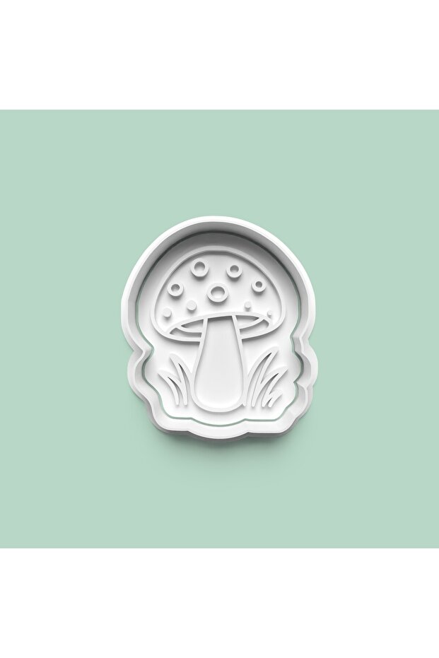 Mushroom Figure Cookie Mold and Sugar Dough Mold 0967-4