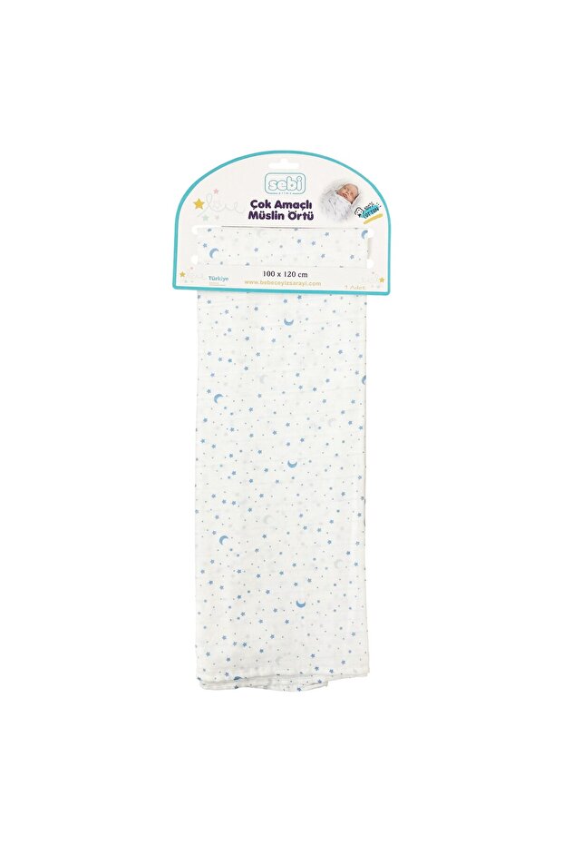 Multi-Purpose Muslin Blanket 100X120 cm