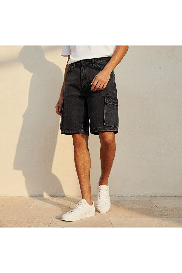 Men Regular Fit Shorts Cotton
