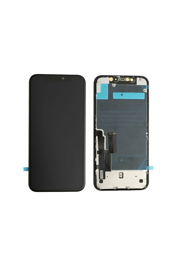 شاشة LCD تعمل باللمس متوافقة مع هاتف Apple iPhone 11 (530064482) متعددة الألوان