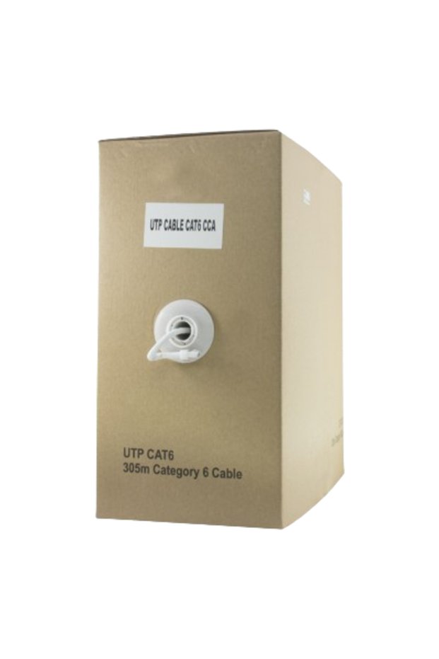Καλώδιο UTP CAT6 CCA/PVC