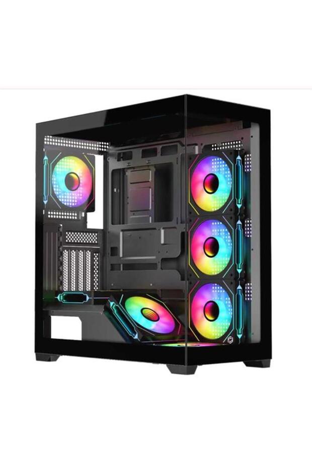 Frisby Fc-9565G Gdominator 650W 80+ Gaming Case 7X Argb Fan