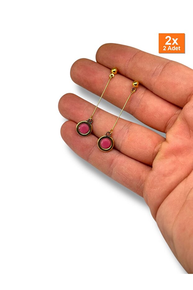أقراط مصنوعة يدويًا بتصميم خاص كهدية