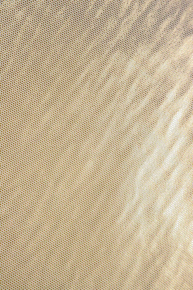 قماش محبوك ذهبي لامع مطبوع مقاس 100x150 سم للترقيع والخياطة