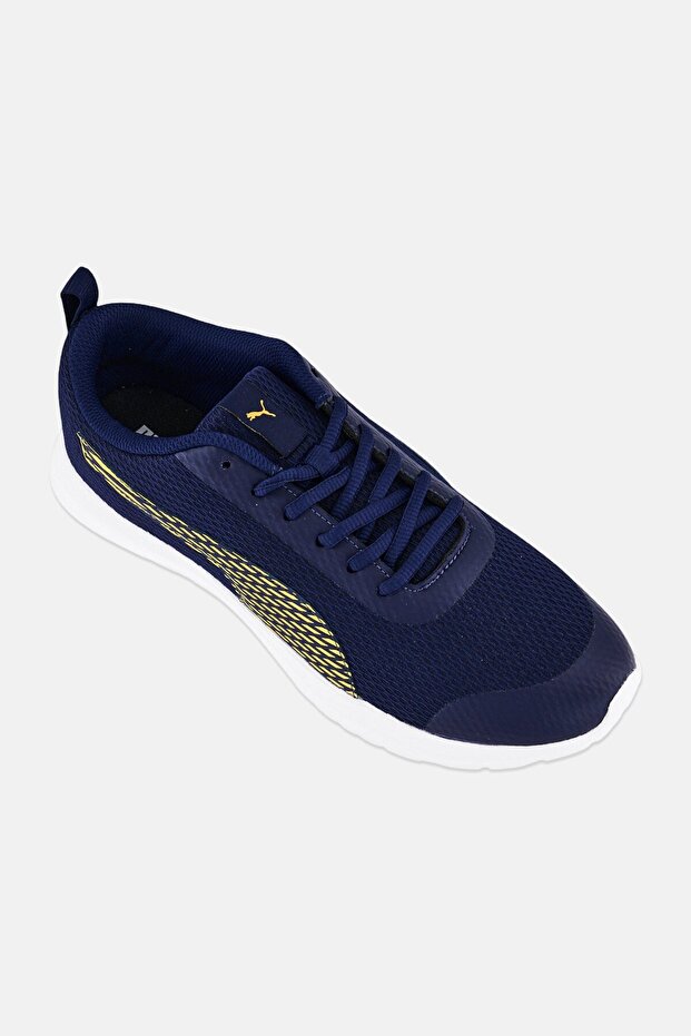 Men Milescend Lace Up Running Shoes, Dark Navy
