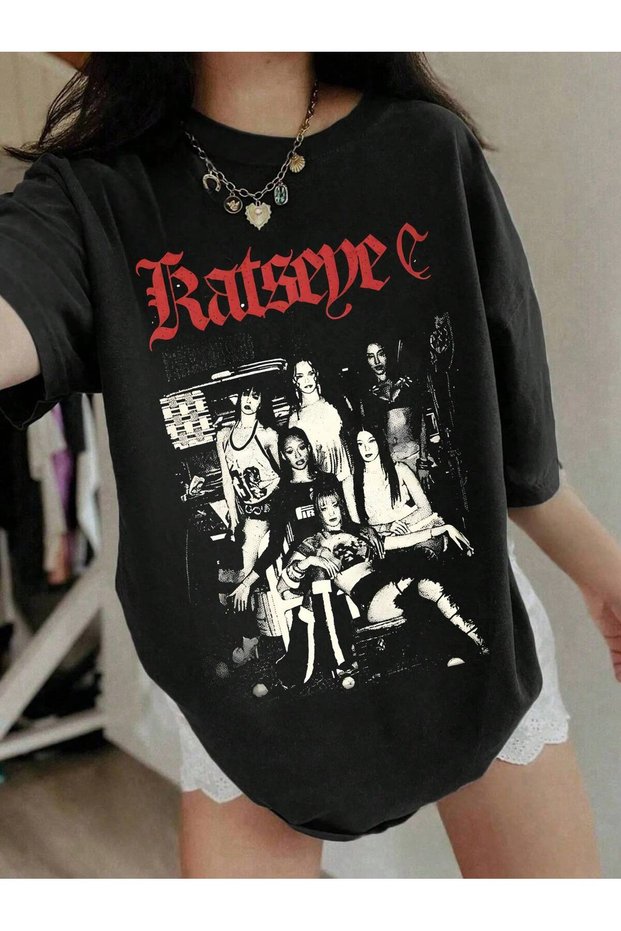 Katseye Printed Crew Neck 100% Cotton Short Sleeve Kids and Teenagers T-Shirt