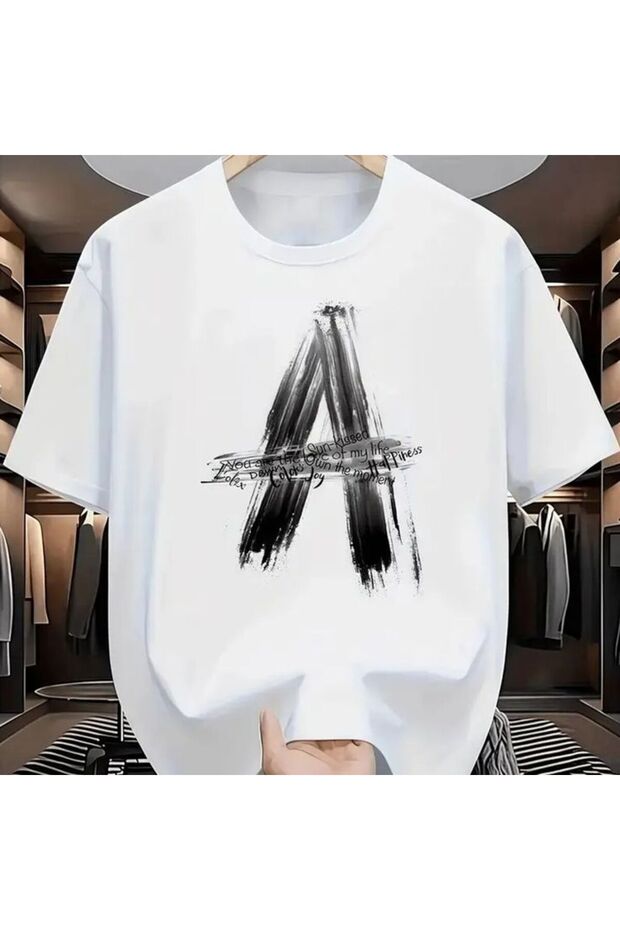 Calle Unisex Colorful Oversize Printed T-Shirt Streetwear Comfortable Fit Daily Premium