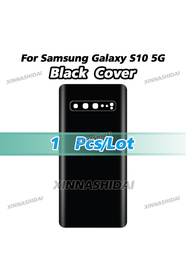 Black Cover For S10 5G Battery Back Cover Housing Assembly Display Replacement Parts 100% Tested