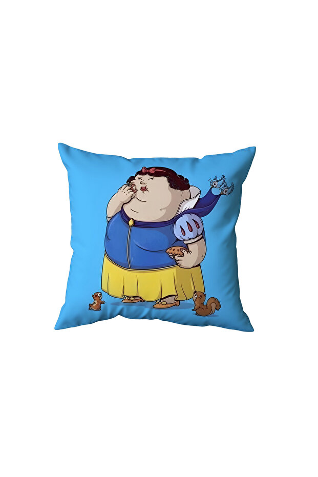 Obese Princess Pillow, Funny Gift