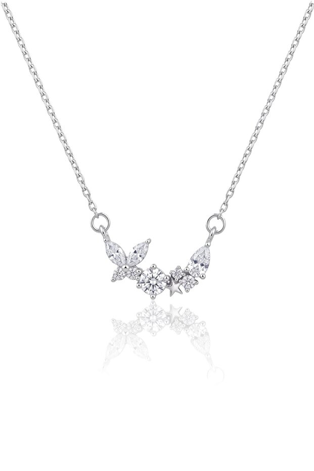Steel Necklace Silver (45 cm)