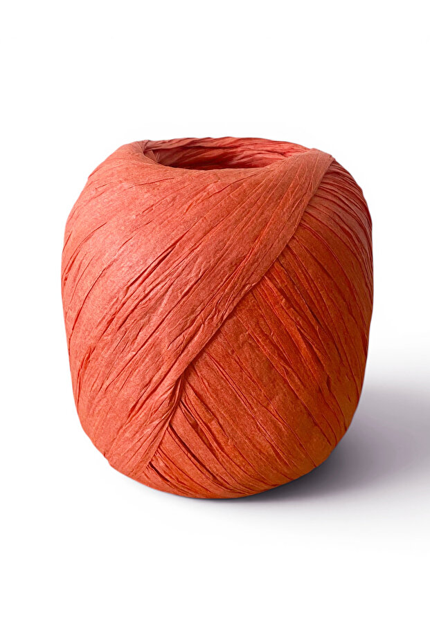 Raffia Paper Yarn 50 Gr 65 m 100% Paper Bag Hat Supla Runner Knitting Thread