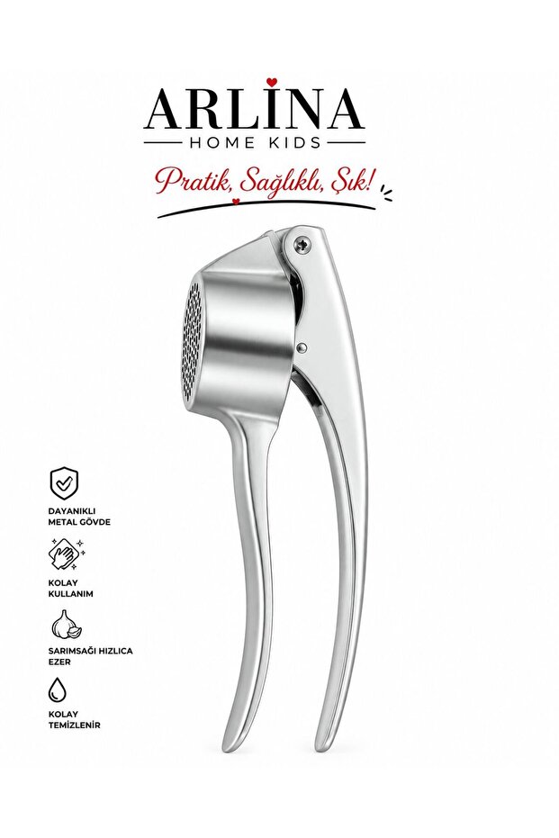Stainless Steel Luxury Garlic Crusher
