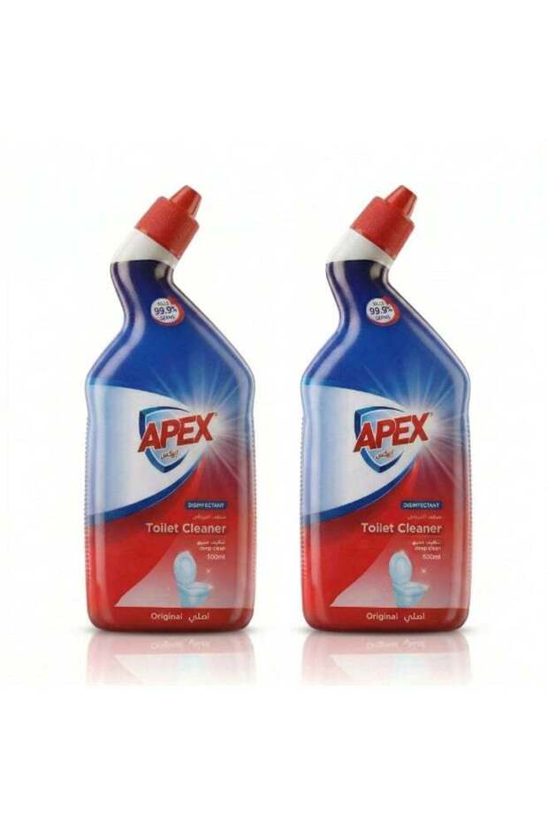 Toilet Cleaner 500ml Promo Pack of 2 Disinfectant Deep Clean Toilet Bowl Cleaner Removes Tough Stains and Germs Value Pack 500 ML X 2, 1L