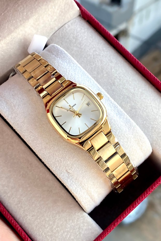 Original Women's Wristwatch with Box 2 Years Warranty Steel Strap Waterproof