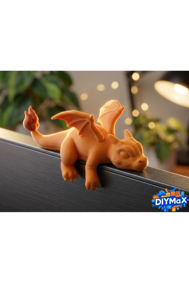 Sleeping Charizard Figure Desktop Decorative Monitor Ornament Average Size 5 cm