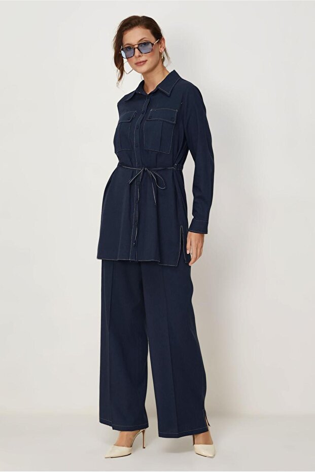 Beli Bunted Pants Suit 46694