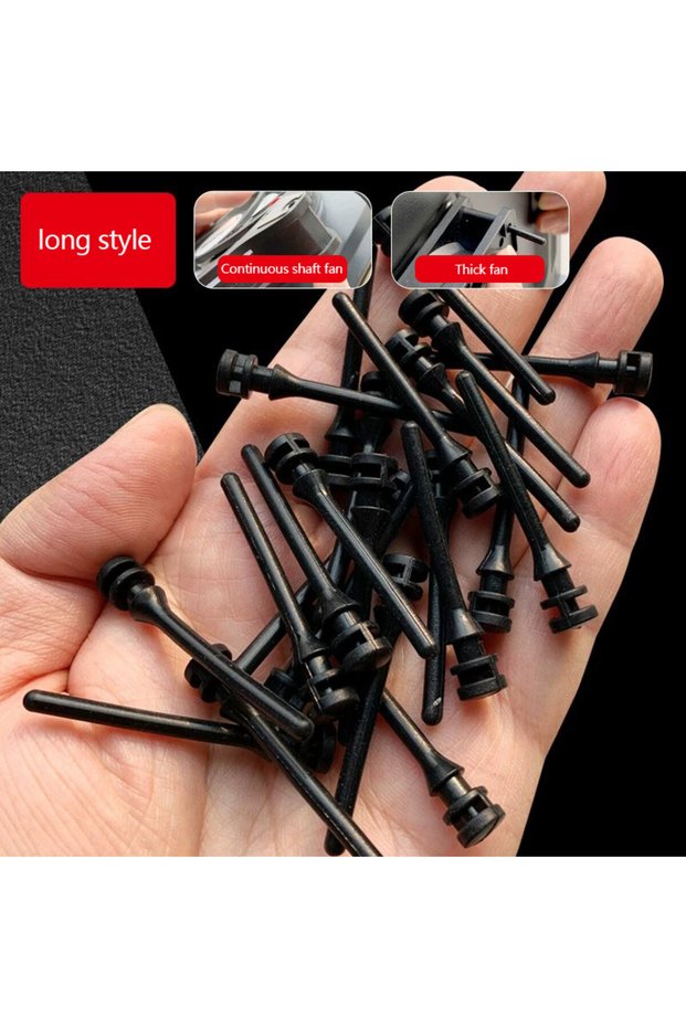 GOLD Computer Case Fan Shock-Absorbing Rubber Nail Shock-Absorbing Rubber Nail Hand Pulled Rubber In