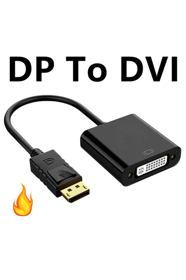 DP to DVI DisplayPort DP to DVI adapter 1080P male-to-female video converter male-to-female suitabl