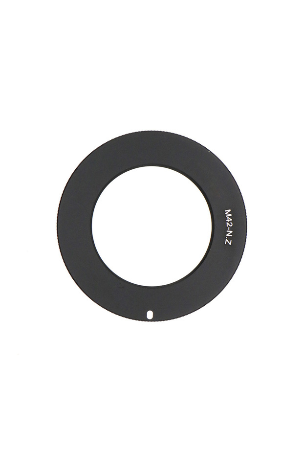 black Lin Go M42-Nik Z 1mm Lens Mount Adapter Ring For Macro Photography Ultra-slim For M42 (M42x1mm