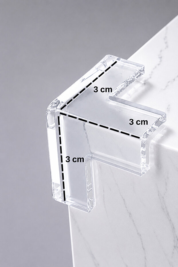 8Pcs Baby Kids Corner Guard Transparent Edge Protector for Glass Table Marble Coffee Table Furniture