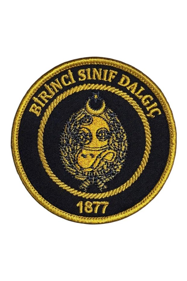 Birinci Sınıf Dalgıç Peç Patch - 8 cm