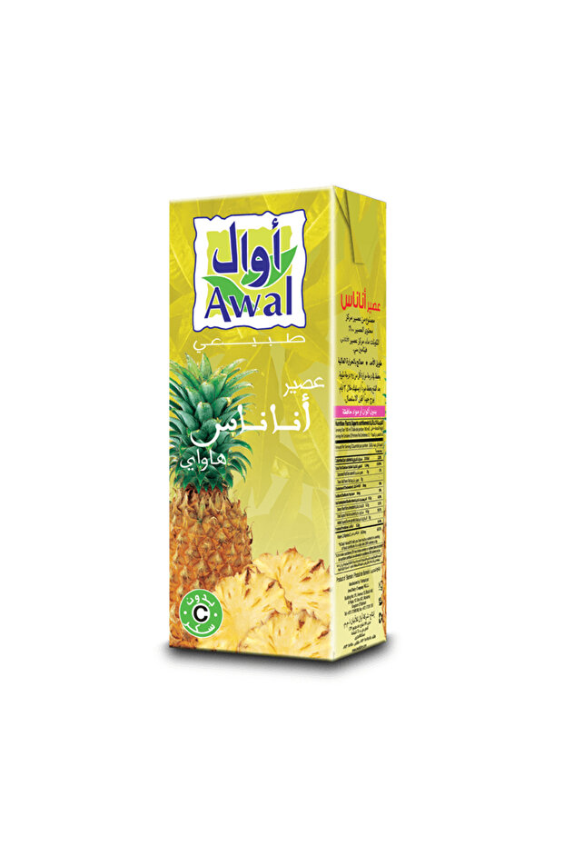 عصير الأناناس أوال 200 مل (18 زجاجة)