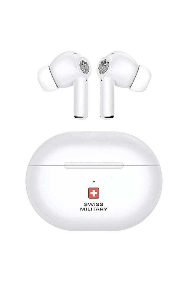 Delta 5 True Wireless Earbuds with ANC and ENC, White